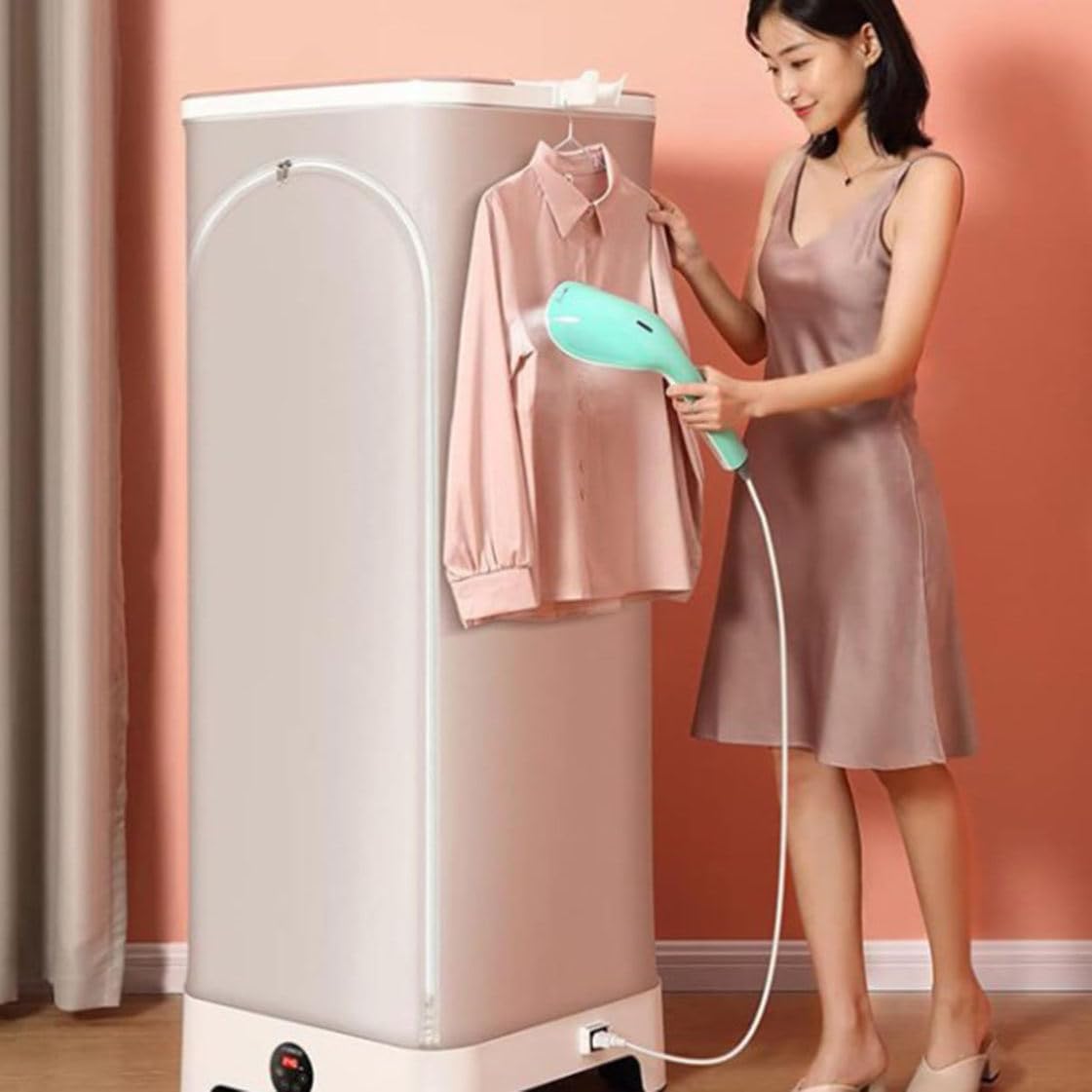 Amazon.co.jp: 電気加熱式衣類乾燥機 スチームアイロン機 自動タイマー